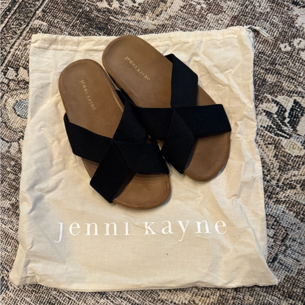 Jenni Kayne Cotton Crossover Sandals